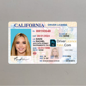 Drivers license template