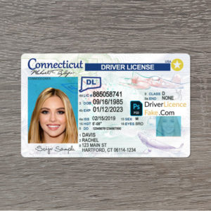 Connecticut-drivers-license-template-1